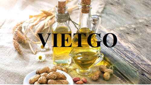 Cooperation deal with a Vietnamese enterprise for export orders of peanut oil to the Chinese market