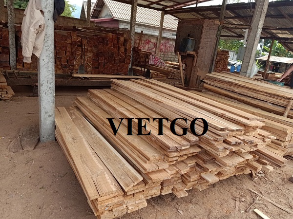 Japanese partner plans to import teak timber for his upcoming project
