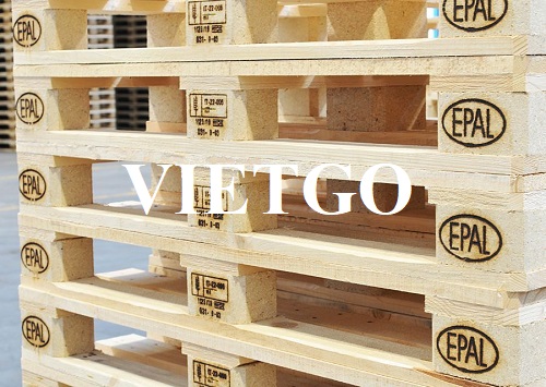 The deal to export wooden pallets comes from a Czech Republic customer