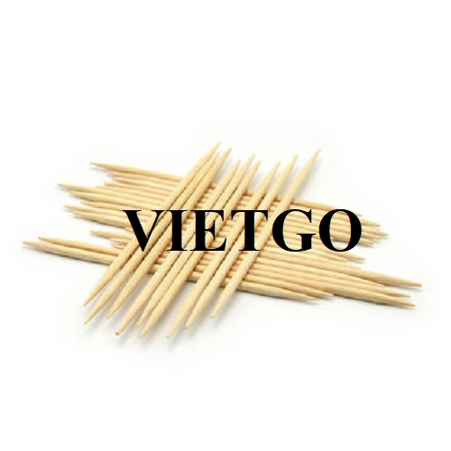 The Omani partner is currently looking for a supplier for monthly imported bamboo toothpicks