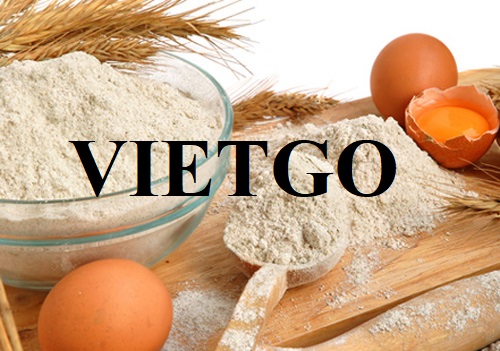 Opportunity to become a supplier for export orders of wheat flour to the Italian market