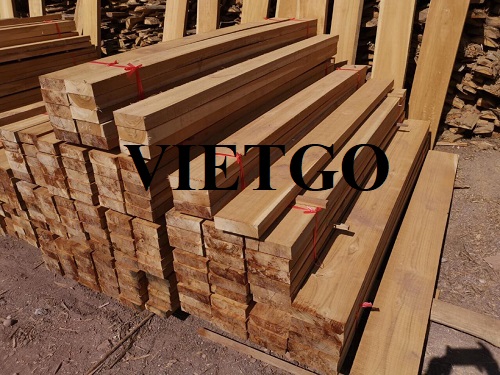 Nhà phân phối thép lớn tại Canada cần tìm nhà cung cấp gỗ teak xẻ cho công trình xây dựng sắp tới