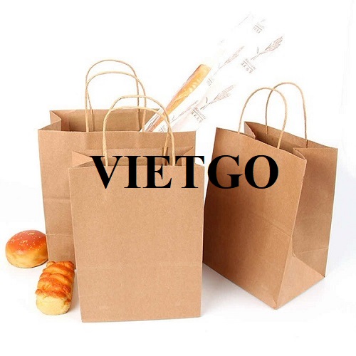 The export deal of Kraft paper bags to the Italian market