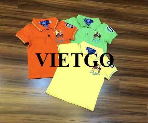 A partner from Iran needs to find suppliers of polo shirts for kids