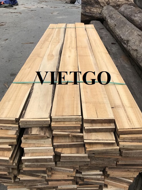 The export deal of teak timber to the Malaysian market