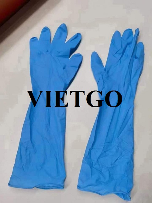 An Indian trader needs to import rubber gloves