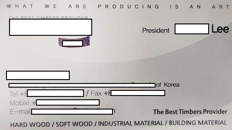 Mr.Lee - Vị khách hàng cực kì tiềm năng sắp sang Việt Nam để gặp nhà cung cấp CỌC GỖ và GỖ DÁN