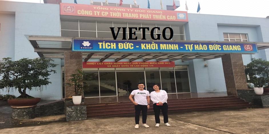 Chúc mừng Công ty TNHH VHS đã đón tiếp thành công khách hàng may mặc đến từ Trung Quốc