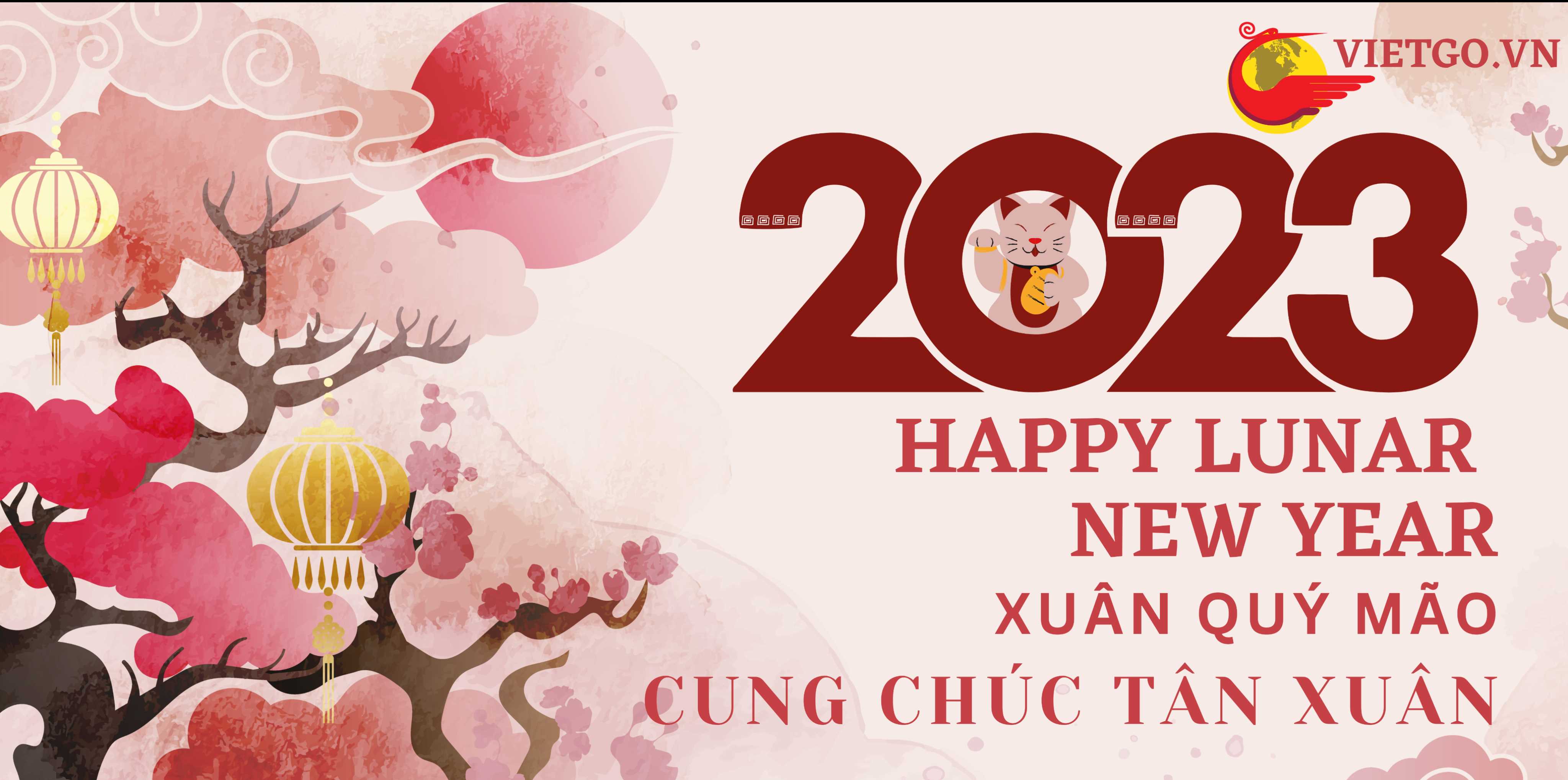 CHÚC MỪNG NĂM MỚI QUÝ MÃO 2023 - HAPPY LUNAR NEW YEAR 