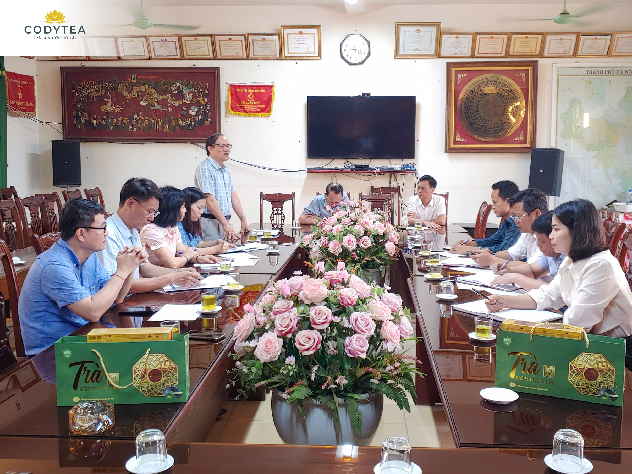 CODY TEA KHẢO SÁT & MỞ RỘNG VÙNG TRỒNG SEN LÊN TỚI 200HA