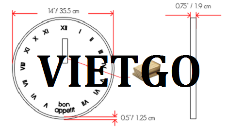 Đồng hồ mặt trời Vietgo