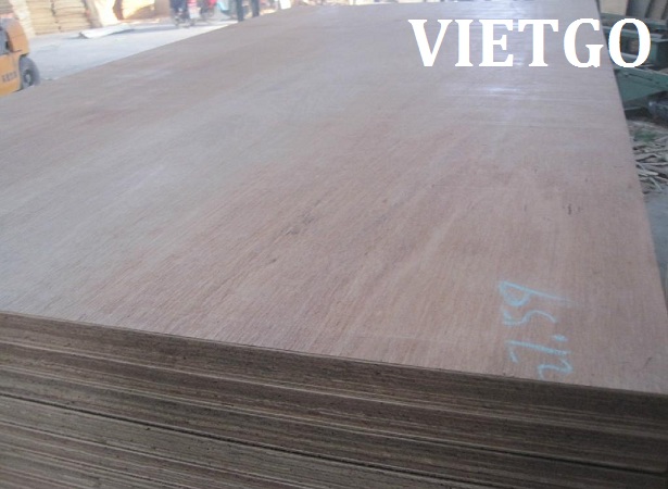xuất khẩu gỗ dán làm ván sàn
