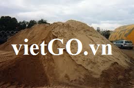 Nhà nhập khẩu Pháp cần mua cát sông( cát xây dựng)