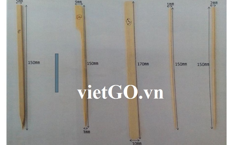 Cơ hội xuất khẩu xiên tre sang Nhật Bản 