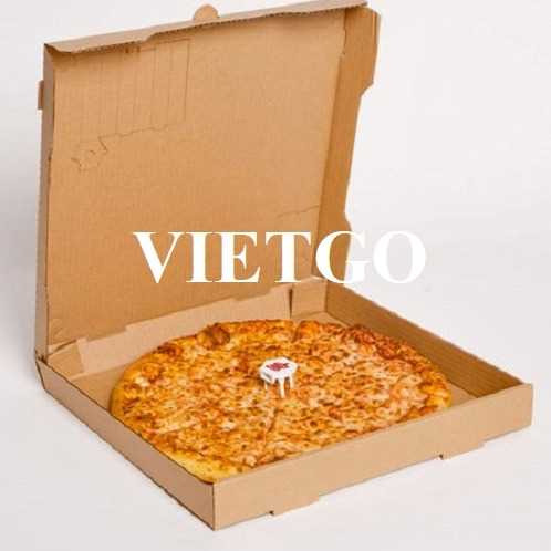 Thương vụ xuất khẩu hộp đựng pizza tới thị trường Bỉ