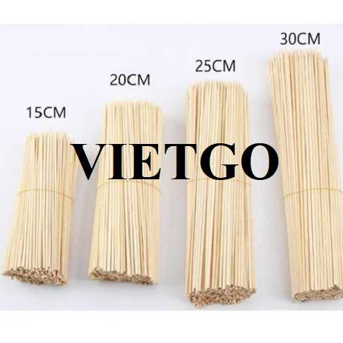 Cơ hội xuất khẩu xiên, tăm tre đến từ vị khách hàng người Ấn Độ