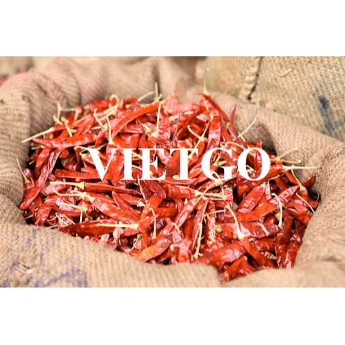Thương vụ hợp tác xuất khẩu ớt sang thị trường Ấn Độ