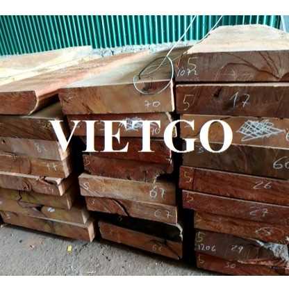 Thương vụ xuất khẩu sản phẩm gỗ hương xẻ đến thị trường Cuba