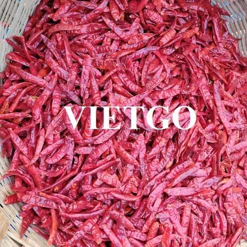 Cơ hội xuất khẩu ớt khô đến thị trường Trung Quốc