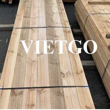 Thương vụ xuất khẩu sản phẩm gỗ thông xẻ đến thị trường UAE