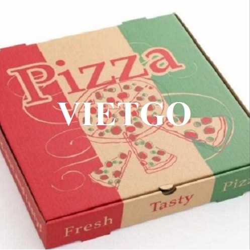 Thương vụ xuất khẩu hộp pizza sang thị trường Hoa Kỳ