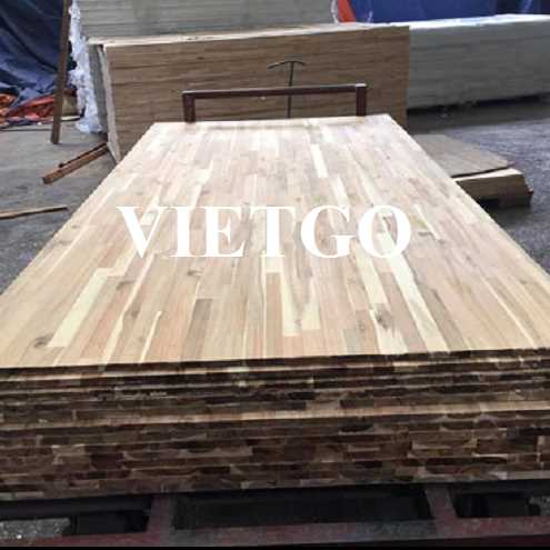 Thương vụ xuất khẩu gỗ ghép thanh đến từ doanh nghiệp Mỹ