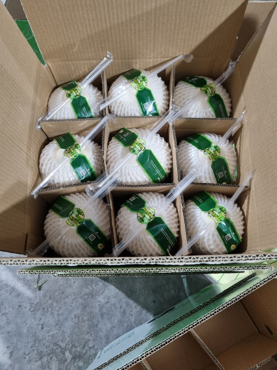 Công Ty TNHH Anh Minh Fresh muốn tìm giá cước vận tải mặt hàng dừa đi UAE