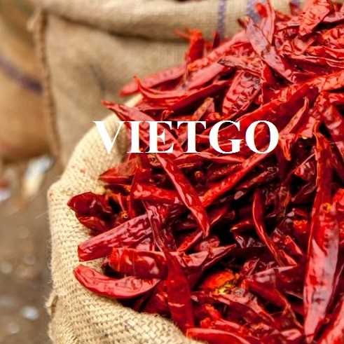 Thương vụ xuất khẩu ớt khô đến thị trường Ấn Độ