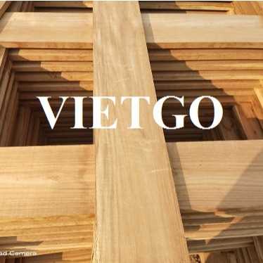 Thương vụ xuất khẩu sản phẩm gỗ teak xẻ đến thị trường Ấn Độ
