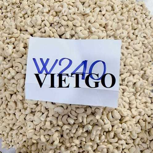 Cơ hội xuất khẩu hạt điều nhân trắng W320 và W240 đến thị trường Trung Quốc