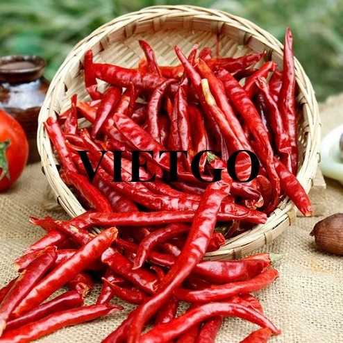 Thương vụ xuất khẩu ớt khô sang thị trường Bangladesh