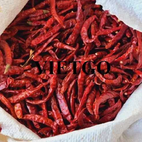 Cơ hội hợp tác xuất khẩu ớt khô đến thị trường Sri Lanka