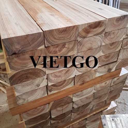 Thương vụ xuất khẩu sản phẩm gỗ keo xẻ đến thị trường Ấn Độ