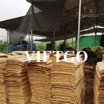 Thương vụ xuất khẩu sản phẩm ván bóc đến thị trường Ấn Độ