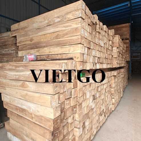Cơ hội xuất khẩu gỗ teak xẻ sang thị trường Ấn Độ