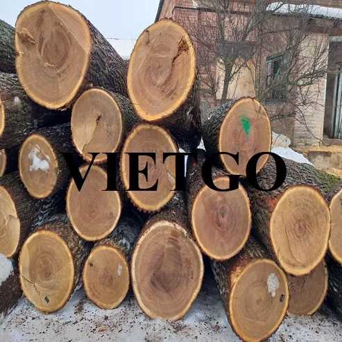 Thương vụ xuất khẩu gỗ sồi tròn sang thị trường Anh