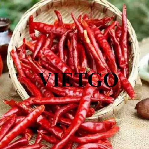 Thương vụ hợp tác xuất khẩu ớt khô tới thị trường Nepal