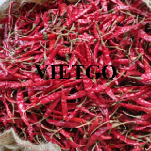 Cơ hội hợp tác xuất khẩu ớt khô có cuống đến thị trường Bangladesh