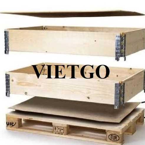 Thương vụ xuất khẩu pallet thùng gỗ bảo quản hàng hóa sang thị trường Đài Loan 