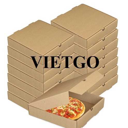 Thương vụ xuất khẩu hộp pizza sang thị trường Đức