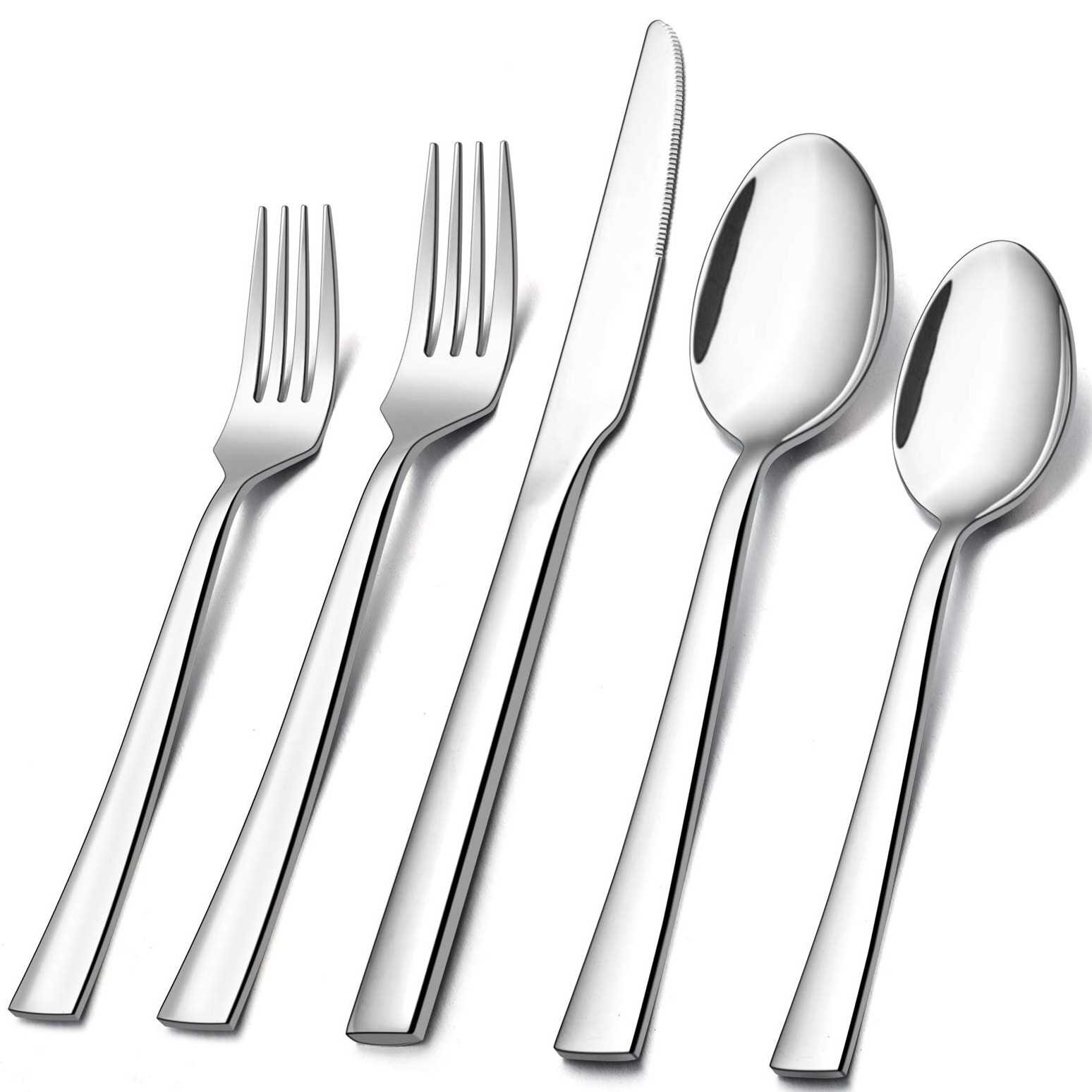 I need Cutlery made of Stainless steel