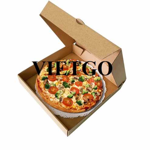 Thương vụ xuất khẩu hộp pizza đến thị trường UAE