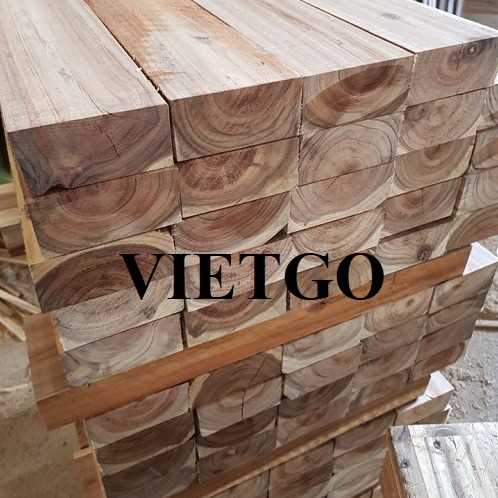 Thương vụ xuất khẩu sản phẩm gỗ keo xẻ đến thị trường Trung Quốc 