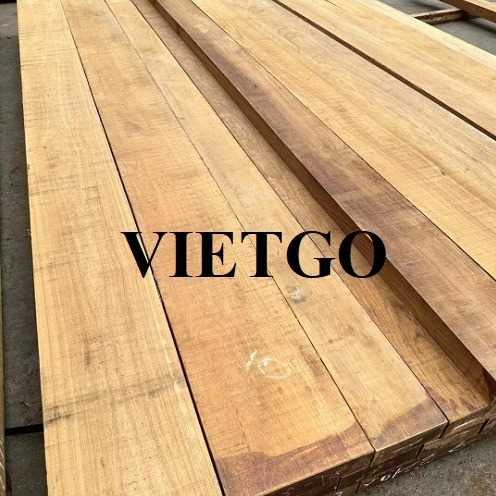 Thương vụ xuất khẩu sản phẩm gỗ teak xẻ đến thị trường Ấn Độ