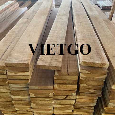 Thương vụ xuất khẩu gỗ teak xẻ sang thị trường Ấn Độ 