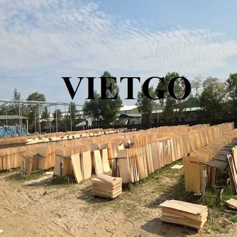 Thương vụ xuất khẩu ván bóc đến thị trường Ấn Độ