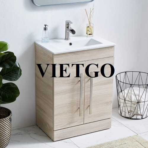 Thương vụ xuất khẩu bộ tủ lavabo sang thị trường Mỹ