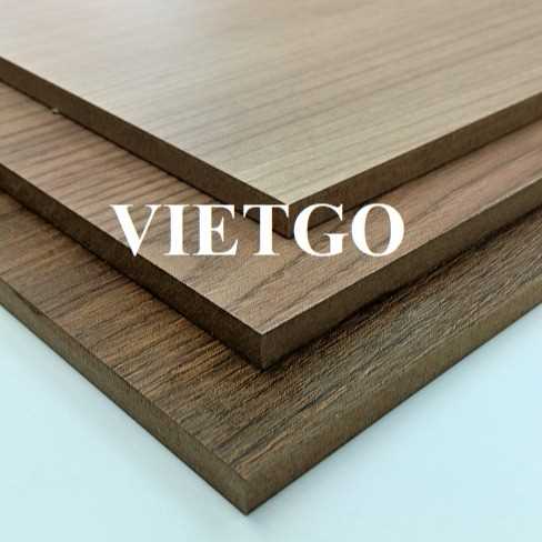 Thương vụ xuất khẩu sản phẩm ván MDF đến thị trường Ấn Độ