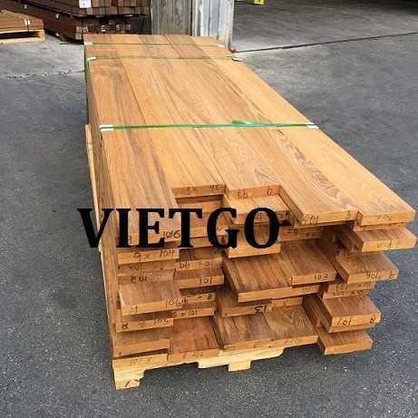 Thương vụ xuất khẩu gỗ teak xẻ sang thị trường Ấn Độ