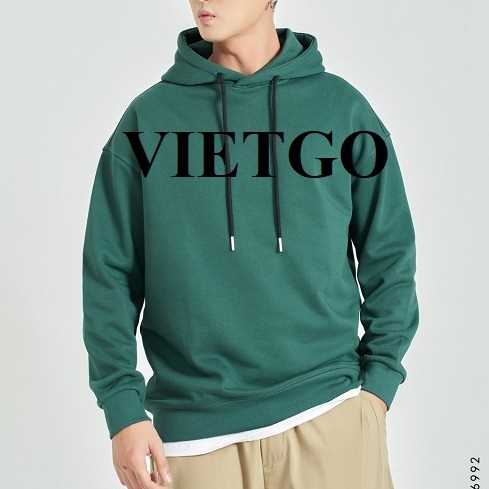 Thương vụ xuất khẩu sản phẩm áo hoodie sang Cộng hòa Síp, Hy Lạp và Đức